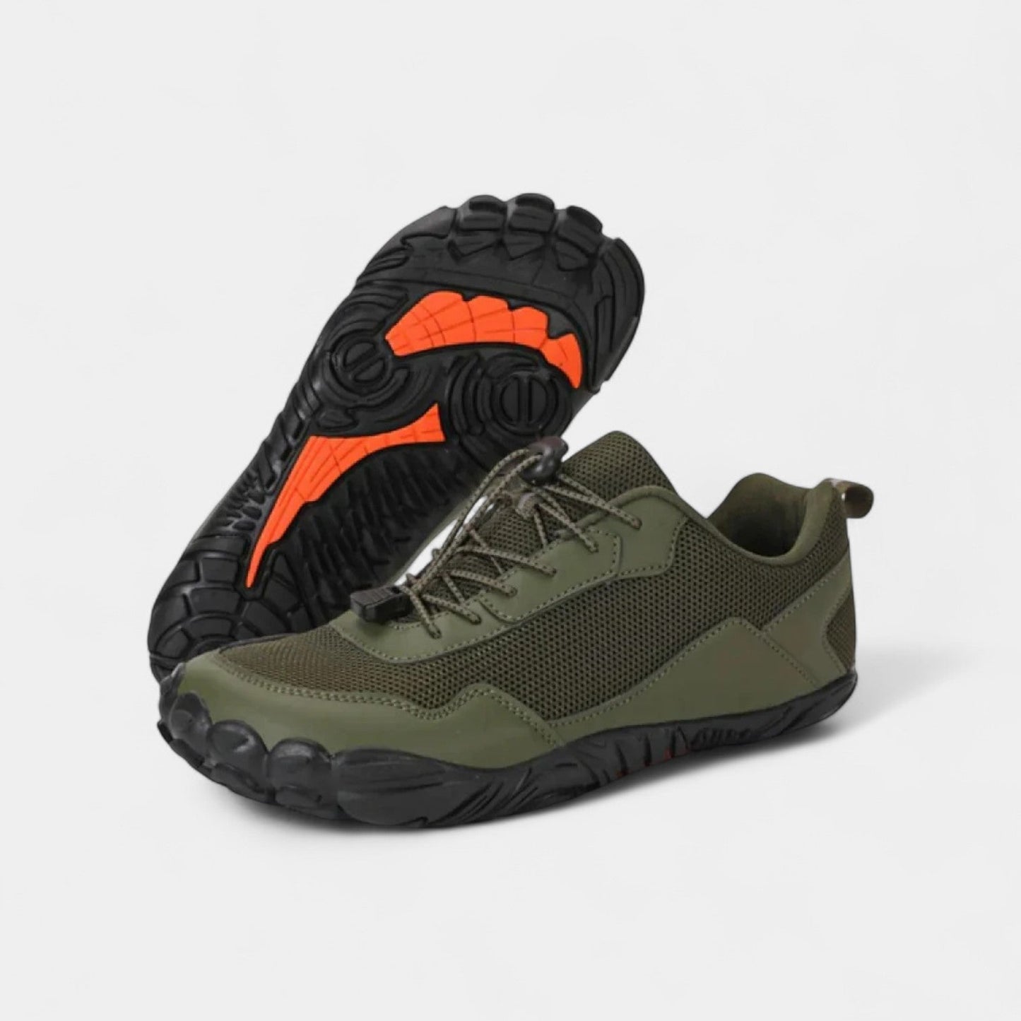 BareCore Khaki — Minimalist Barefoot Shoes