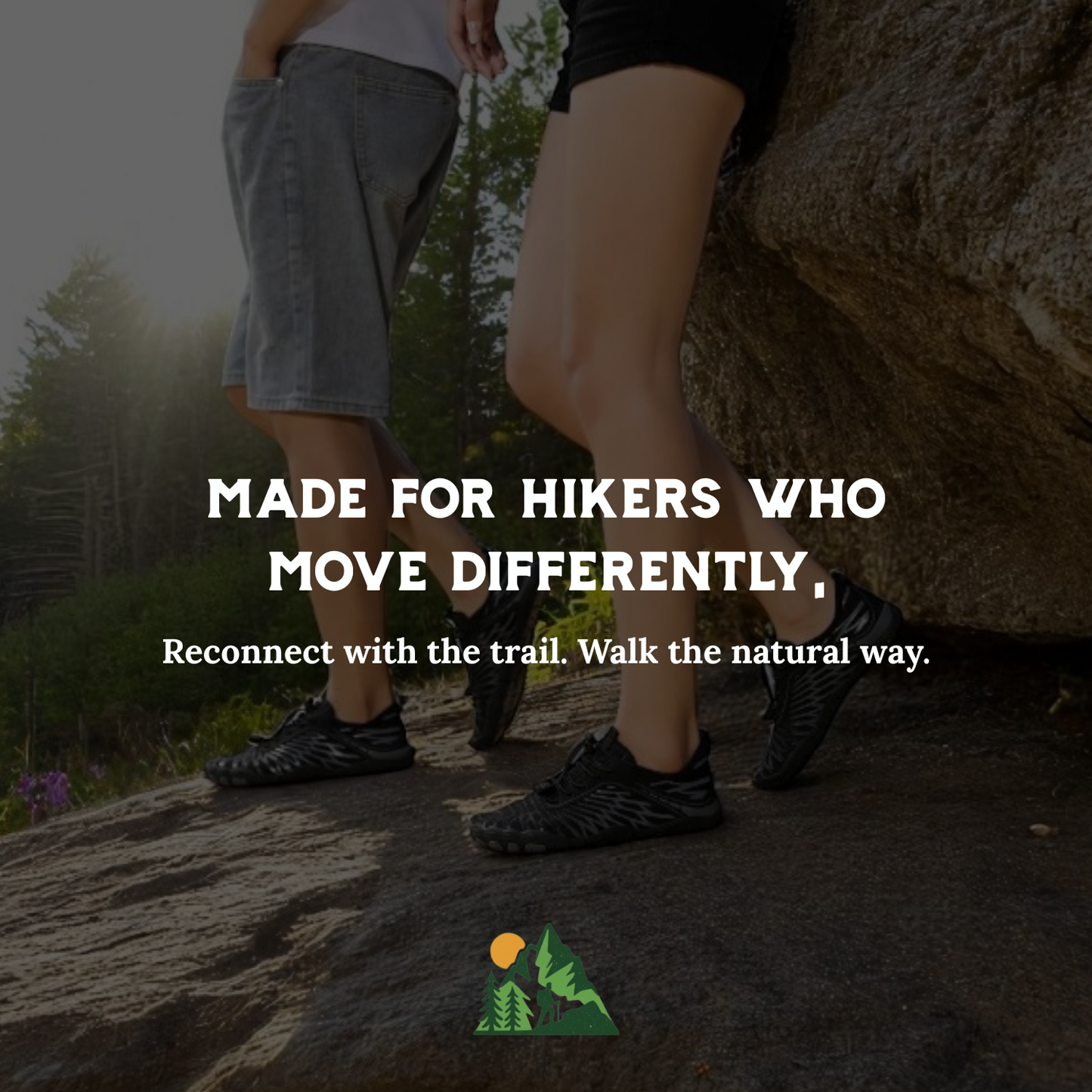 BareForm Black Pro — Pain-Free Barefoot Hiking Shoes