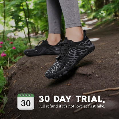 BareForm Black Pro — Pain-Free Barefoot Hiking Shoes